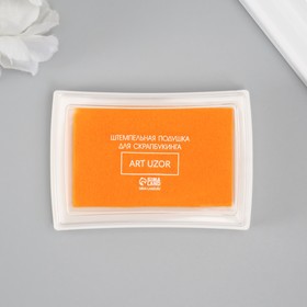 Штемпельная подушка "Апельсин" 7,7х5,2х1,8 см