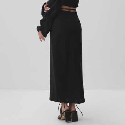 Юбка миди MIST, цв. черный, р-р XS