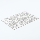 Магнит-раскраска многоразовая «Транспорт», 14.8×21 см - Фото 4