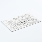 Магнит-раскраска многоразовая «Принцесса и сказочные Единорожки», 14.8×21 см - Фото 4