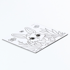 Магнит-раскраска «Зайка», 10 × 10 см - Фото 4