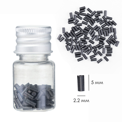 Кремень для бензиновых зажигалок, набор 100 штук во флаконе, d=2.2 мм, l-5 мм