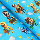 Бумага упаковочная, глянцевая «Супергерои» 70×100 см - Фото 2