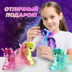 Игрушка-сюрприз «Сверкающий пони» со светом и татуировками, МИКС - Фото 6
