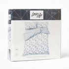 Постельное бельё LoveLife 1,5сп Flowers 143х215см,150х240см,50х70см-2шт, жатка, 100% п/э, 100гр/м2 10322838 - фото 12446440