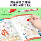 Набор многоразовых книг «Сложение и вычитание», с маркерами 10540235 - фото 14400549