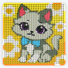 Алмазная мозаика-магнит для детей «Кошечка» - Фото 4