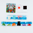 Алмазная мозаика-магнит для детей «Зайка» - Фото 3