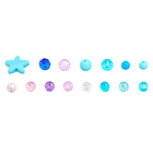 Набор для творчества «Создай украшение: Русалка», 20 видов бусин, 4 вида шармов - Фото 6