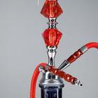 Кальян «Восток», 54 см, 1 трубка, шахта хром, колба-ваза микс - Фото 3