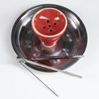 Кальян «Восток», 54 см, 1 трубка, шахта хром, колба-ваза микс - Фото 4