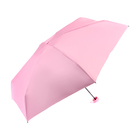 Подарочный набор вентилятор и зонт, розовый - фото 11325939