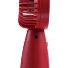 Подарочный набор вентилятор и зонт, красный - фото 11325959