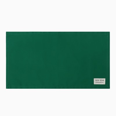 Полотенце новогоднее «Этель» New year collection 40×73 см, цвет зелёный, 100% хл, саржа 190 г/м²