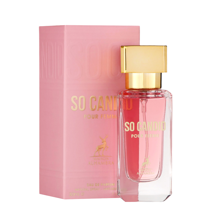 Парфюмерная вода женская So Candid Pour Femme (по мотивам Jean Paul Gaultier Scandal), 30 мл - Фото 1
