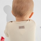 Комплект боди детских MINAKU: Basic Line BABY, цвет шалфей/бежевый, рост 62-68 - Фото 7