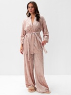 Костюм женский (жакет и брюки) KAFTAN «Бархат», размер 48-50, розовый 10390046 - фото 13262990