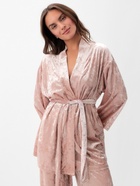 Костюм женский (жакет и брюки) KAFTAN «Бархат», размер 48-50, розовый 10390046 - фото 13262991