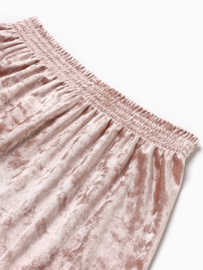 Пижама женская (футболка, шорты) KAFTAN «Бархат», размер 40-42, розовая