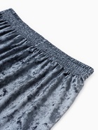 Костюм женский (футболка и шорты) KAFTAN "Бархат", р. 44-46, серый - фото 30337213