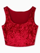 Топ женский KAFTAN "Бархат", 48-50, бордовый 10390079 - фото 13118414