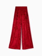Брюки домашние женские KAFTAN "Бархат", 52-54, бордовый - Фото 8