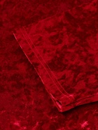 Костюм женский (футболка и шорты) KAFTAN "Бархат", р. 48-50, бордовый 10390087