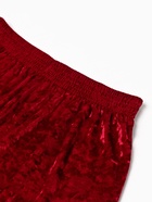 Костюм женский (футболка и шорты) KAFTAN "Бархат", р. 48-50, бордовый 10390087