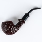 Трубка для курения табака "Командор", классическая, 4 х 14 см - Фото 2