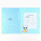 Папка для свидетельства о рождении «Наш котёнок», голубая для мальчика, 23,1 х 30,7 см, А4 - фото 24358901