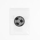 Светоотражающая термонаклейка «Мяч», 3,5 × 3,5 см, цвет серый - Фото 6