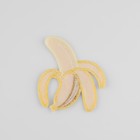 Термоаппликация «Банан», 5,8 × 6,5 см, цвет жёлтый - Фото 3