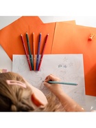 Карандаши цветные 18 цветов, детские, шестигранные, BIC Kids Tropicolors, пластиковые, ударопрочный грифель 3.2 мм - Фото 22