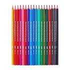 Карандаши цветные 18 цветов, детские, шестигранные, BIC Kids Tropicolors, пластиковые, ударопрочный грифель 3.2 мм - Фото 9