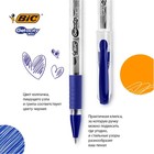 Набор ручек гелевых 2шт, BIC Gel-ocity Stic Fine Point 0.5мм, синие чернила - Фото 2