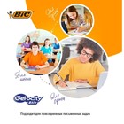 Набор ручек гелевых 2шт, BIC Gel-ocity Stic Fine Point 0.5мм, синие чернила - Фото 5