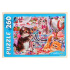 Пазлы «Забавные котики №7», 260 элементов - фото 24461656