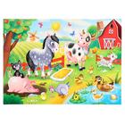 Макси-пазлы 2 в 1 «Забавные животные №4», 15 и 24 элементов - фото 24461694