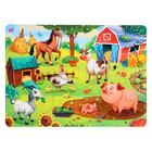 Макси-пазлы 2 в 1 «Забавные животные №5», 24 и 35 элементов - фото 24461709