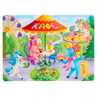 Макси-пазлы 2 в 1 «Пони и динозавры №1», 24 и 35 элементов - фото 24461715