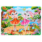 Макси-пазлы 2 в 1 «Принцессы и зайчики №1», 24 и 35 элементов - фото 24461720