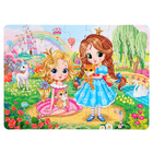 Макси-пазлы 2 в 1 «Принцессы и зайчики №1», 24 и 35 элементов - фото 24461721