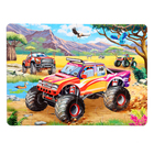 Макси-пазлы 2 в 1 «Трансформеры и тачки №3», 24 и 35 элементов - фото 24461726