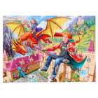 Пазлы 2 в 1 «Волшебники и монстры №1», 104 и 104 элементов - фото 24461732