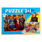 Пазлы 2 в 1 «Волшебники и монстры №1», 104 и 104 элементов - фото 24461734