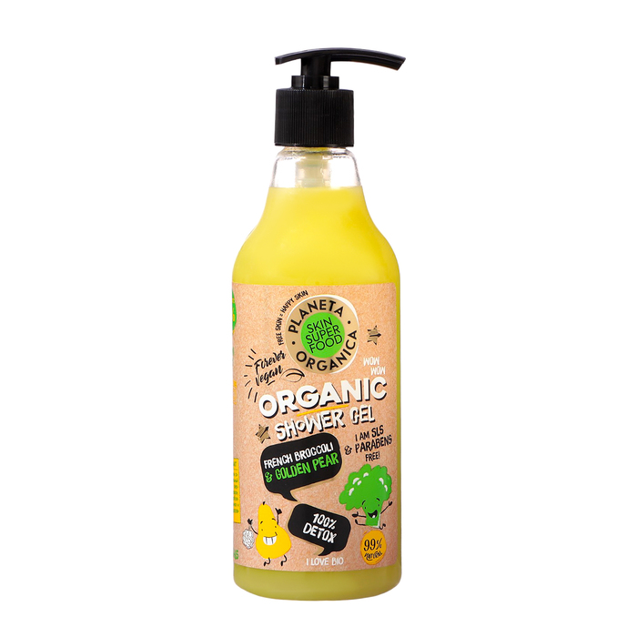 

Гель для душа Planeta Organica Food «100% detox», 500 мл