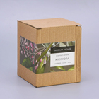 Свеча ароматическая в стекле "KIKIMORA", мох, шалфей и соль, 200 г - фото 24402895