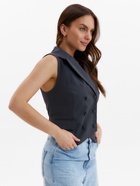 Жилет женский MINAKU: Safari, графит, размер 46 - Фото 4