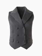 Жилет женский MINAKU: Safari, графит, размер 46 - Фото 6