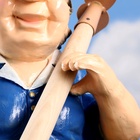 Садовая фигура из полистоуна «Баба с тяпкой», 63×23×27 см - Фото 7